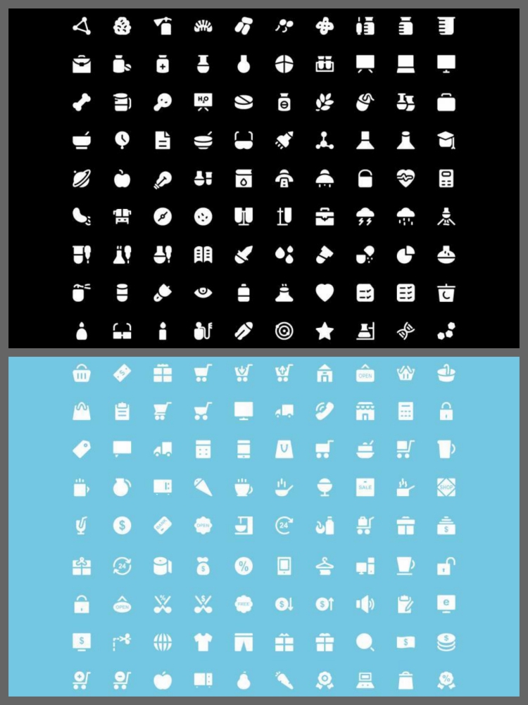 图片[3]-扁平化实心ppt商务UI网页网站ps/ai/png/svg小图标icon设计素材-设计猿