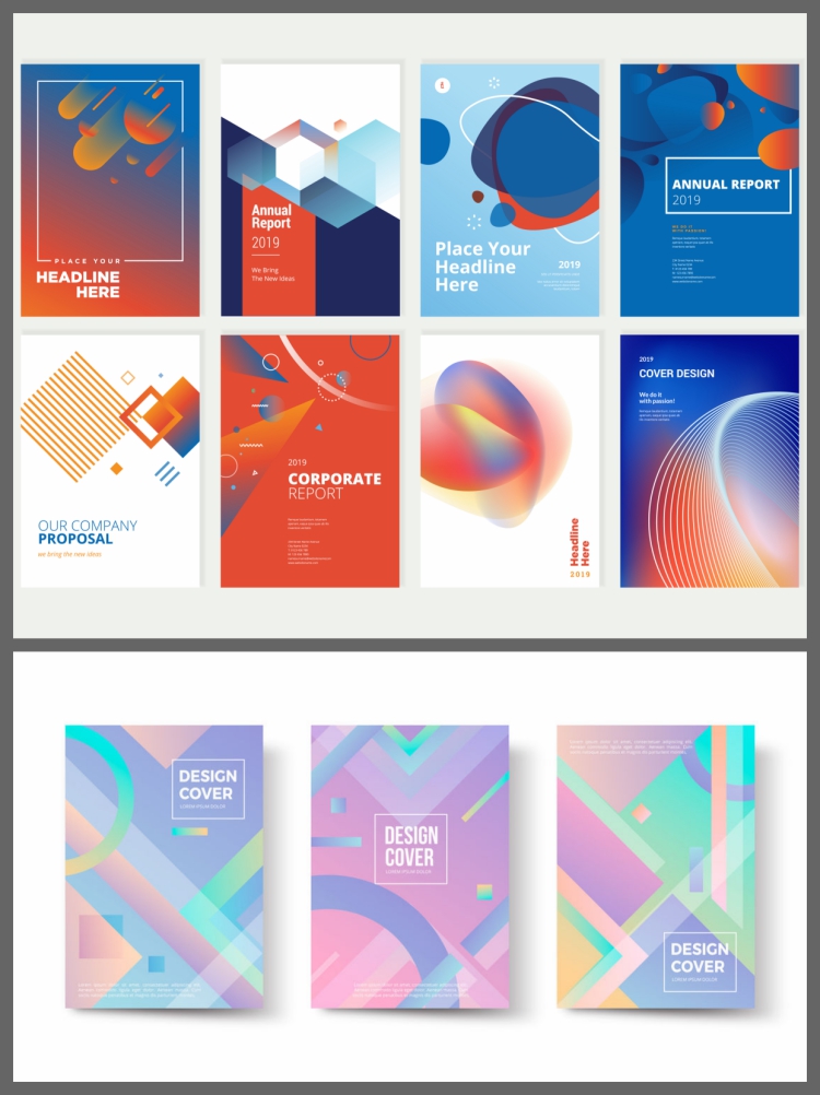 图片[4]-高端大气简约企业公司科技画册书籍文档产品封面模板AI设计素材图-设计猿