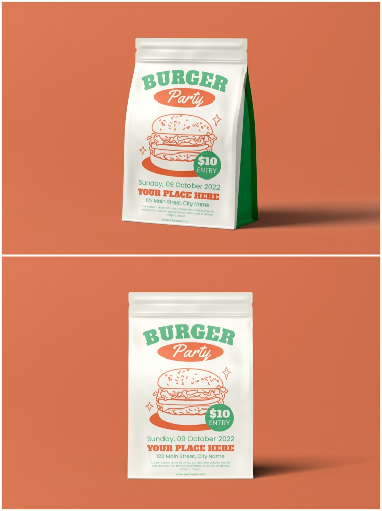 图片[4]-高级包装袋食品包装袋样机psd 咖啡零食包装设计品牌vi贴图样机-设计猿