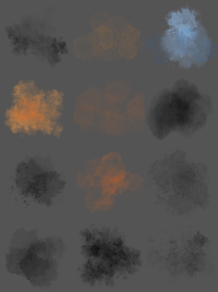 图片[5]-清新森系手绘水彩水墨水彩背景底纹纹理美工PS免抠PNG图片素材-设计猿