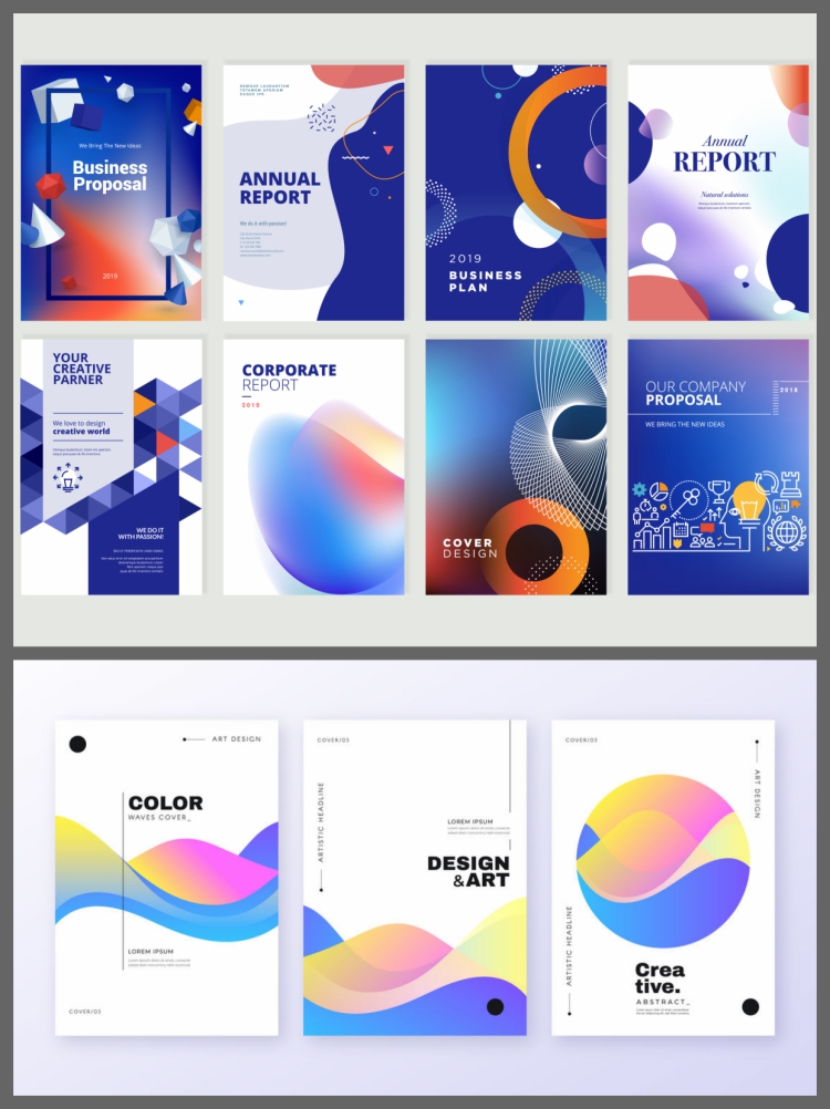 图片[6]-高端大气简约企业公司科技画册书籍文档产品封面模板AI设计素材图-设计猿