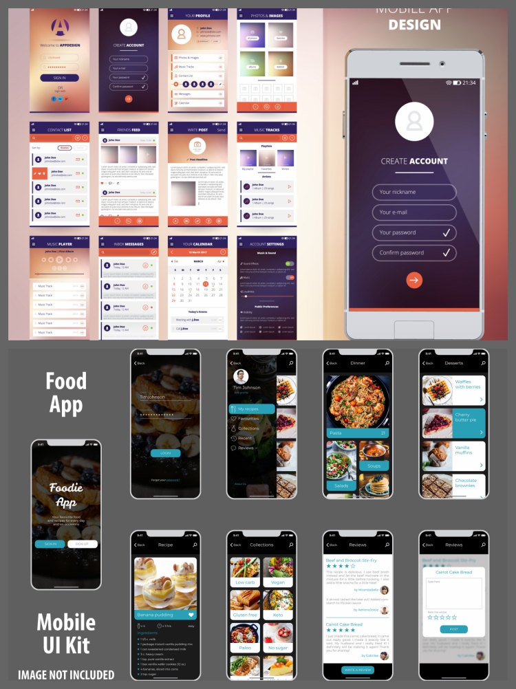 图片[5]-移动端整套APP交互UI界面面试作品集矢量AI设计素材分层模板-设计猿