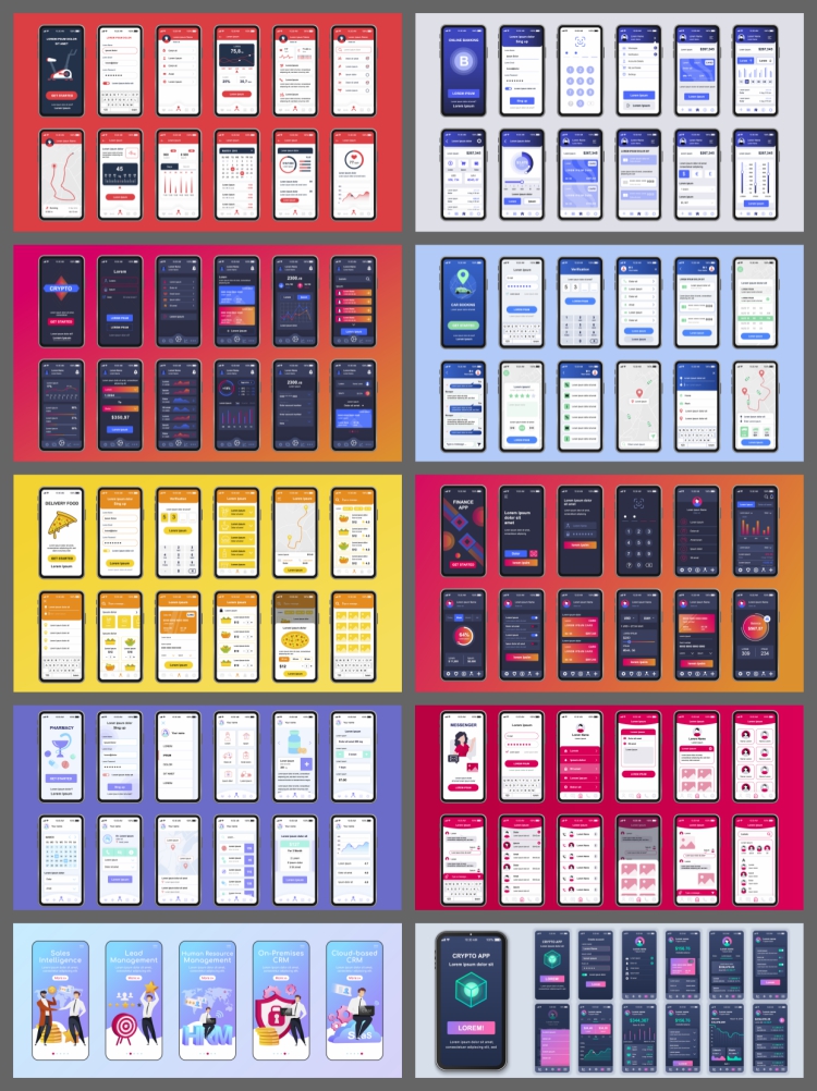 图片[5]-手机APP移动端整套UI交互界面套图AI矢量设计素材面试毕设作品集-设计猿