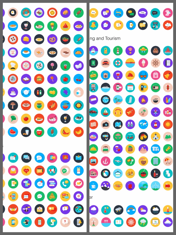 图片[7]-APP小程序首页金刚区图标分类导航菜单图标icon模板设计素材-设计猿