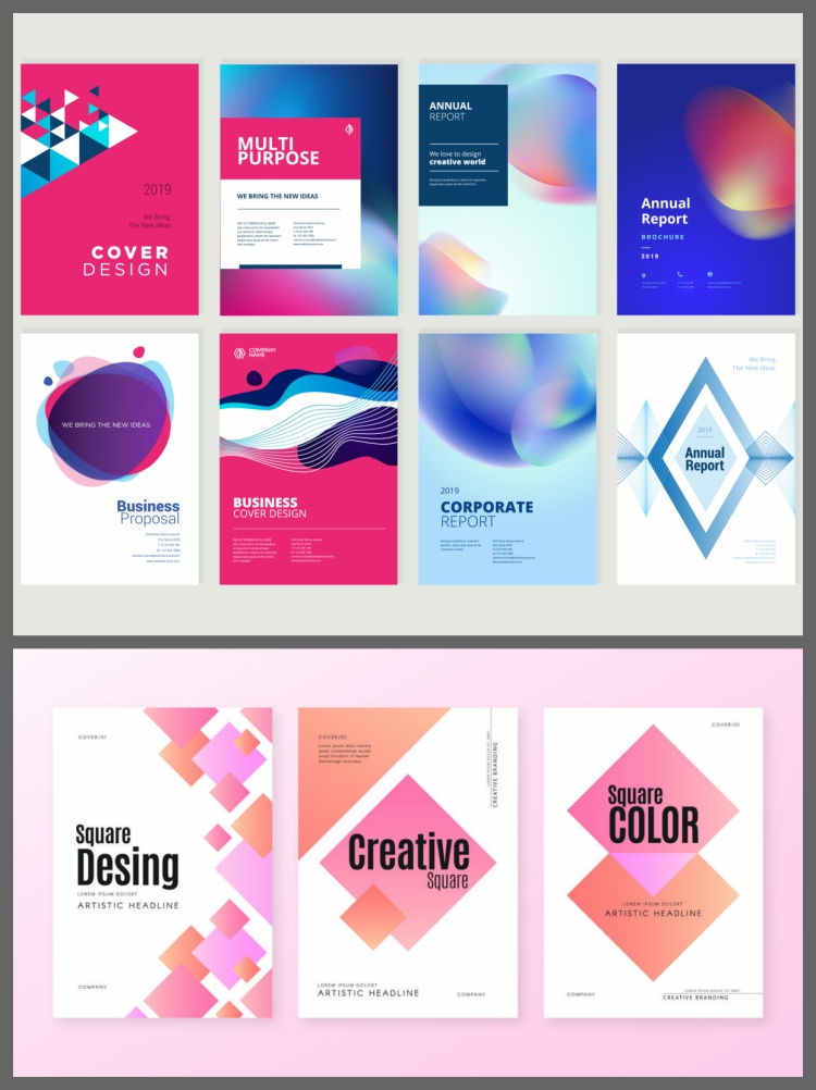 图片[8]-高端大气简约企业公司科技画册书籍文档产品封面模板AI设计素材图-设计猿