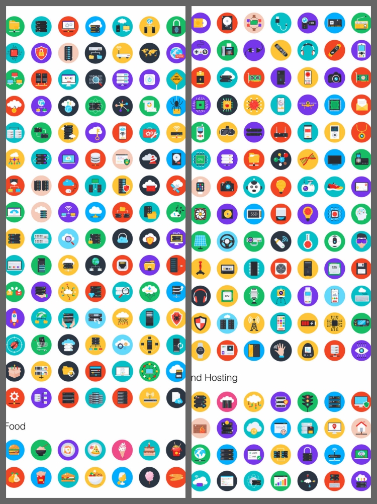 图片[8]-APP小程序首页金刚区图标分类导航菜单图标icon模板设计素材-设计猿