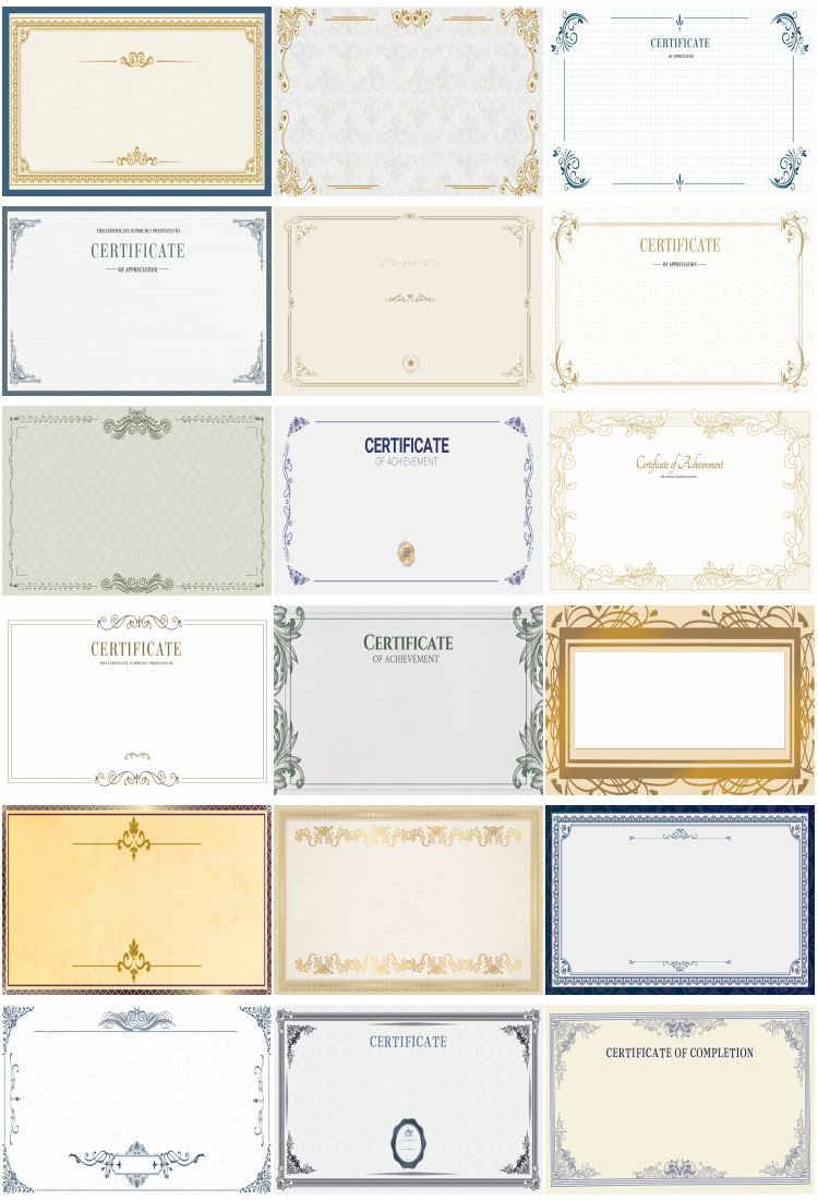 图片[7]-商业代理授权书荣誉毕业证书奖状底纹纹理底图背景图片ps模板素材-设计猿