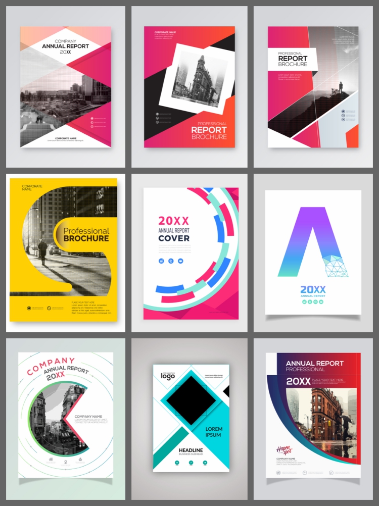 图片[9]-高端大气简约企业公司科技画册书籍文档产品封面模板AI设计素材图-设计猿