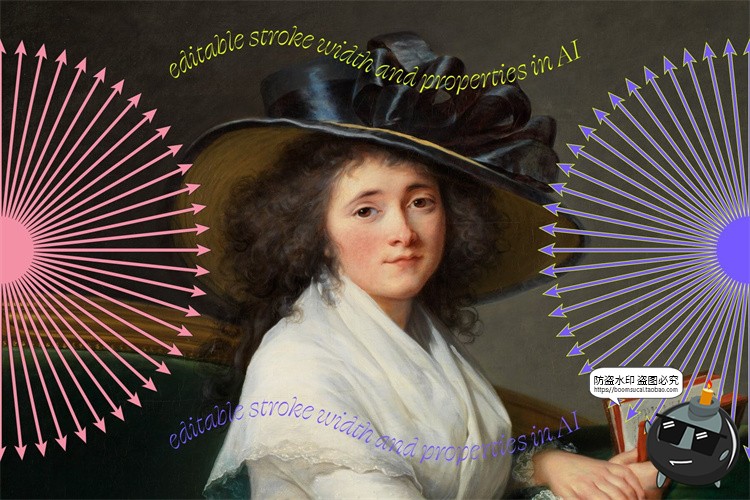 图片[6]-趣味复古Y2K潮流时尚酸性线条几何图形线框边框底纹AI矢量PNG素材-设计猿