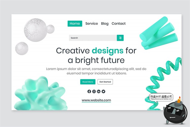 图片[6]-抽象趣味俏皮可爱柔软毛茸几何艺术形状PNG免扣元素装饰图形素材-设计猿