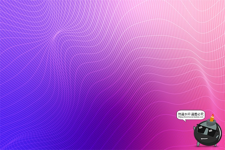 图片[9]-渐变扭曲网格科技感炫丽色彩几何线条蓝紫色底纹背景图AI矢量素材-设计猿