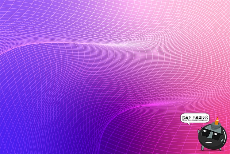 图片[22]-渐变扭曲网格科技感炫丽色彩几何线条蓝紫色底纹背景图AI矢量素材-设计猿