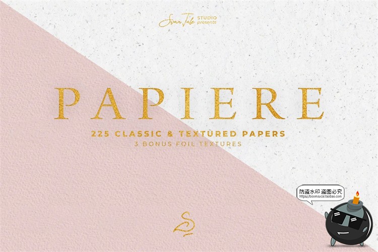 图片[5]-优雅莫兰迪艺术纸张宣纸纹肌理低饱和度配色背景底纹JPG图片素材-设计猿