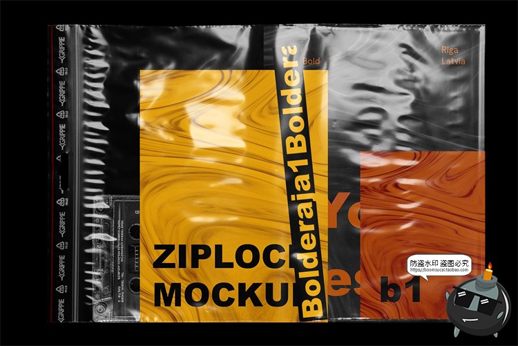 图片[4]-褶皱透明真空塑料袋塑封袋密封自封袋薄膜后期合成PSD模板PS素材-设计猿