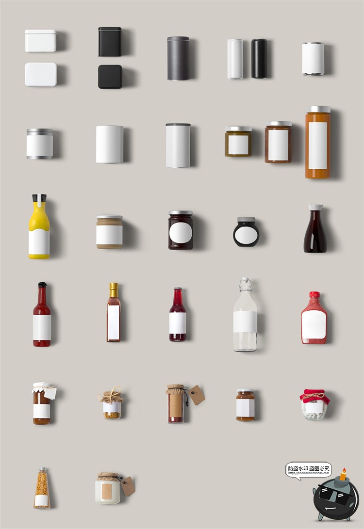 图片[2]-咖啡店奶茶店饮品品牌vi提案包装物件合集展示样机PSD模板PS素材-设计猿