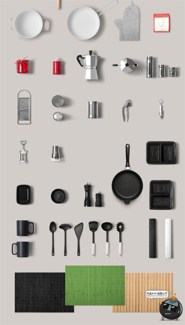 图片[7]-咖啡店奶茶店饮品品牌vi提案包装物件合集展示样机PSD模板PS素材-设计猿