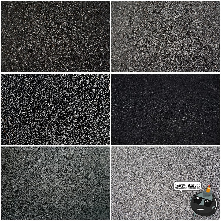 图片[5]-沥青马路公路街道柏油路面纹理平面背景后期底图JPG高清图片素材-设计猿