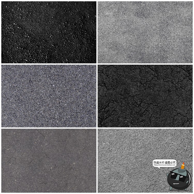 图片[8]-沥青马路公路街道柏油路面纹理平面背景后期底图JPG高清图片素材-设计猿