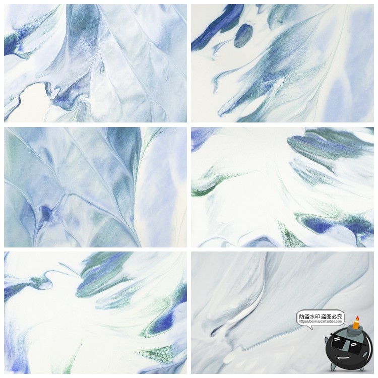 图片[6]-抽象大海艺术海洋蓝颜料染料绘画纹理包装背景底纹JPG图片素材-设计猿