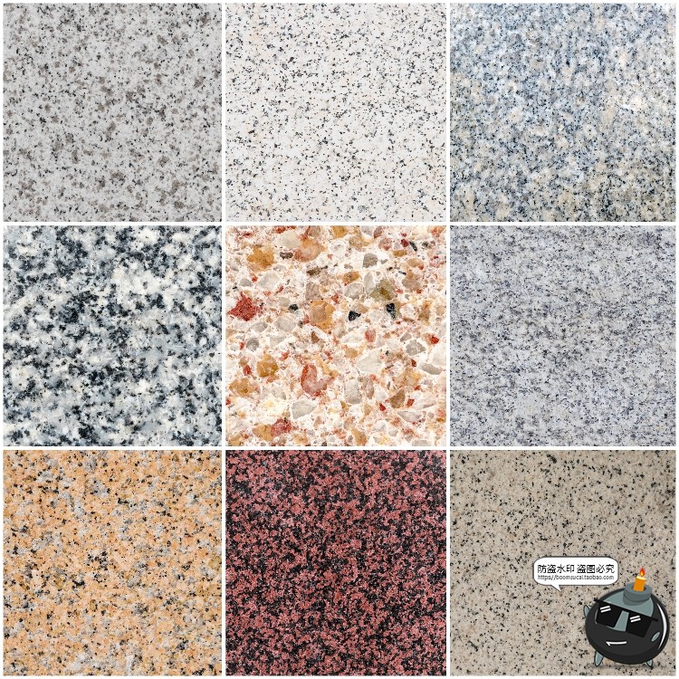 图片[1]-花岗岩纹理石材水磨石效果地面材质贴图底纹平面背景JPG图片素材-设计猿
