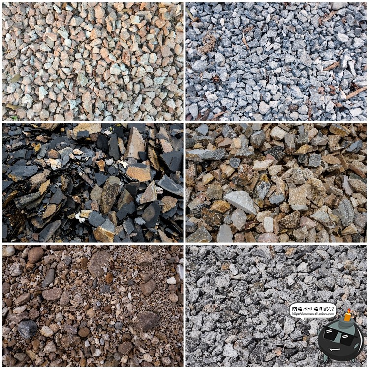 图片[5]-小石子碎石块石砾沙砾石堆背景场景纹理后期合成JPG高清图片素材-设计猿