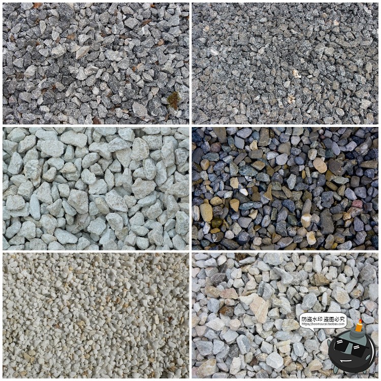 图片[6]-小石子碎石块石砾沙砾石堆背景场景纹理后期合成JPG高清图片素材-设计猿