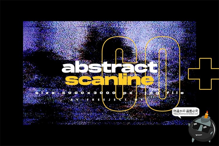 图片[1]-电视雪花屏背景复古录像机监视器信号丢失故障纹理JPG图片素材-设计猿