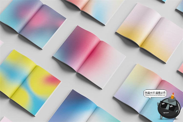 图片[11]-颗粒感噪点渐变纹理未来派复古全息后期合成底纹背景JPG图片素材-设计猿