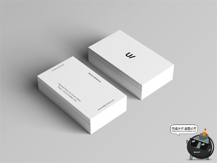 图片[5]-现代企业物料优雅灰色办公文具vi提案样机效果展示PSD模板PS素材-设计猿