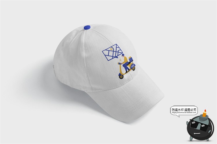 图片[3]-创意作品文创品牌VI衍生品周边LOGO展示贴图样机PSD模板PS素材-设计猿