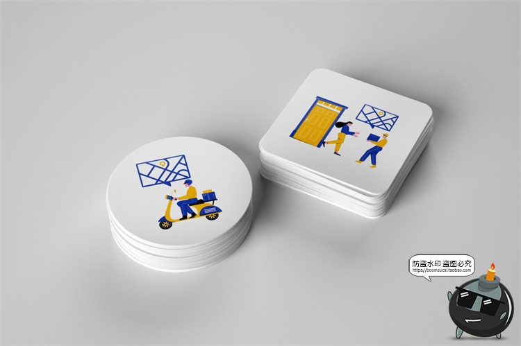 图片[9]-创意作品文创品牌VI衍生品周边LOGO展示贴图样机PSD模板PS素材-设计猿