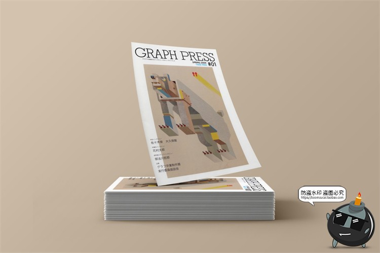 图片[4]-艺术调性海报单页传单作品样机展示mockup智能贴图PSD模板PS素材-设计猿