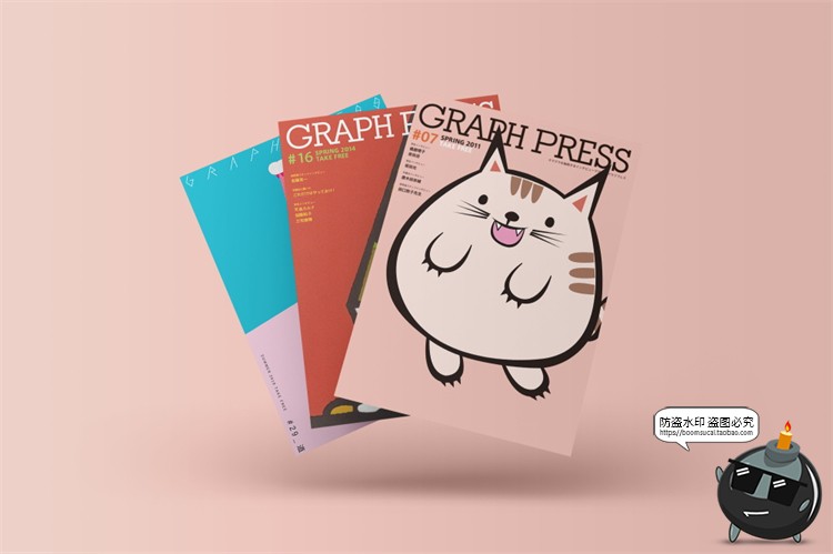 图片[5]-艺术调性海报单页传单作品样机展示mockup智能贴图PSD模板PS素材-设计猿