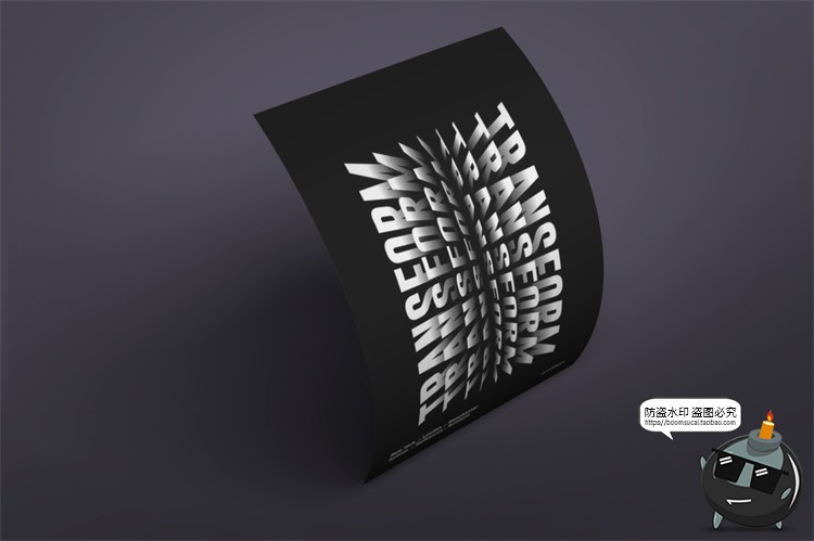 图片[11]-艺术调性海报单页传单作品样机展示mockup智能贴图PSD模板PS素材-设计猿