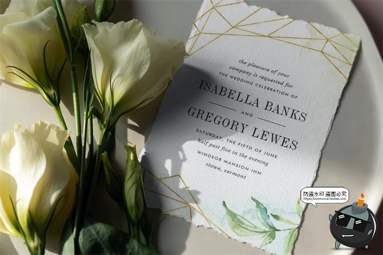 图片[7]-精美婚礼邀请函撕纸请柬明信片卡片信封mockups样机PSD模板PS素材-设计猿