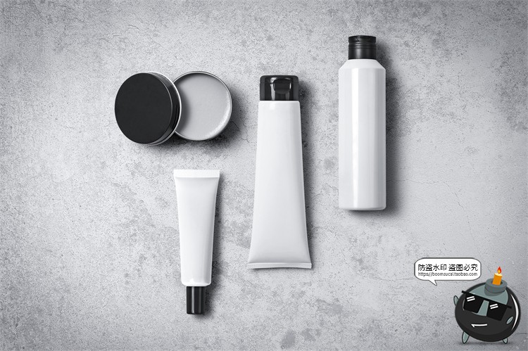 图片[3]-化妆品护肤品瓶罐合集 元素包装VI展示样机PSD模板源文件PS素材-设计猿