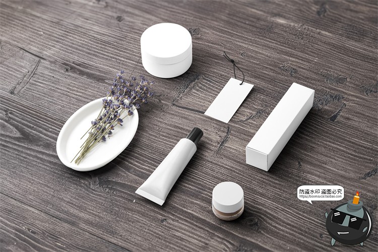 图片[7]-化妆品护肤品瓶罐合集 元素包装VI展示样机PSD模板源文件PS素材-设计猿