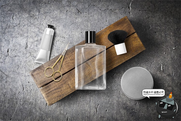 图片[11]-化妆品护肤品瓶罐合集 元素包装VI展示样机PSD模板源文件PS素材-设计猿