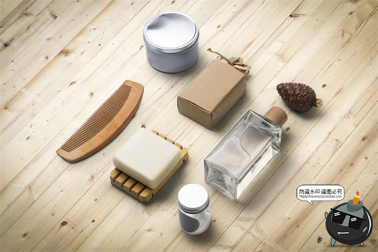 图片[20]-化妆品护肤品瓶罐合集 元素包装VI展示样机PSD模板源文件PS素材-设计猿