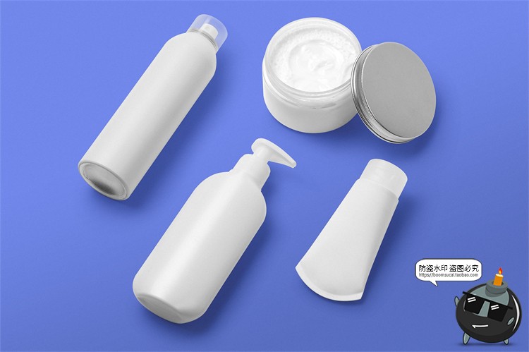 图片[22]-化妆品护肤品瓶罐合集 元素包装VI展示样机PSD模板源文件PS素材-设计猿