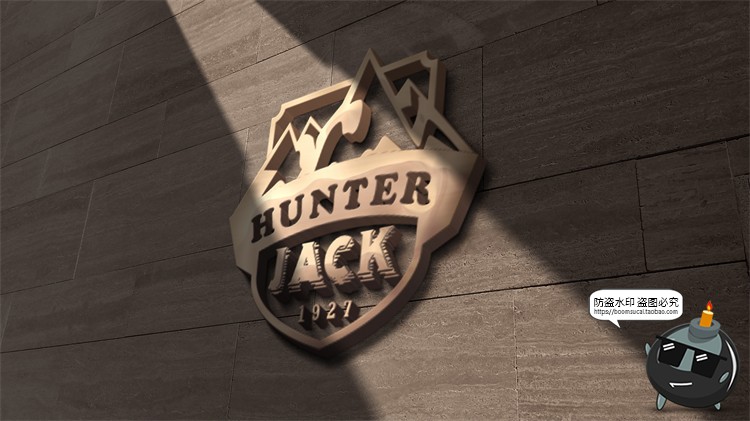 图片[1]-咖啡厅奶茶logo效果图展示Vi提案智能贴图文创样机PSD模板PS素材-设计猿