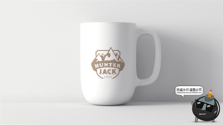 图片[11]-咖啡厅奶茶logo效果图展示Vi提案智能贴图文创样机PSD模板PS素材-设计猿