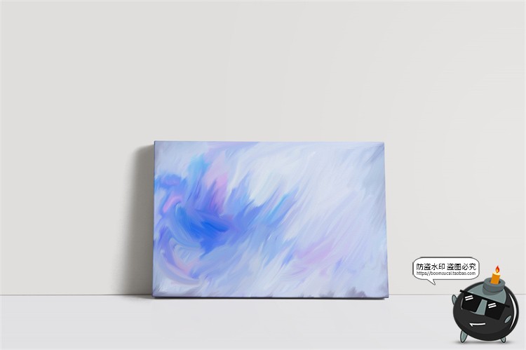 图片[5]-油画颜料画布画框艺术装饰画相框海报作品展示样机PSD模板PS素材-设计猿