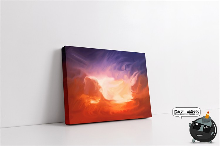 图片[8]-油画颜料画布画框艺术装饰画相框海报作品展示样机PSD模板PS素材-设计猿