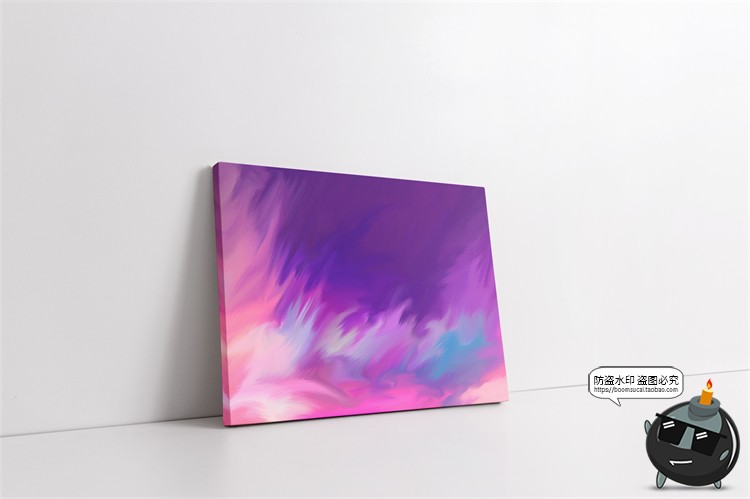 图片[9]-油画颜料画布画框艺术装饰画相框海报作品展示样机PSD模板PS素材-设计猿