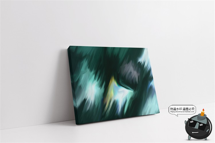 图片[10]-油画颜料画布画框艺术装饰画相框海报作品展示样机PSD模板PS素材-设计猿