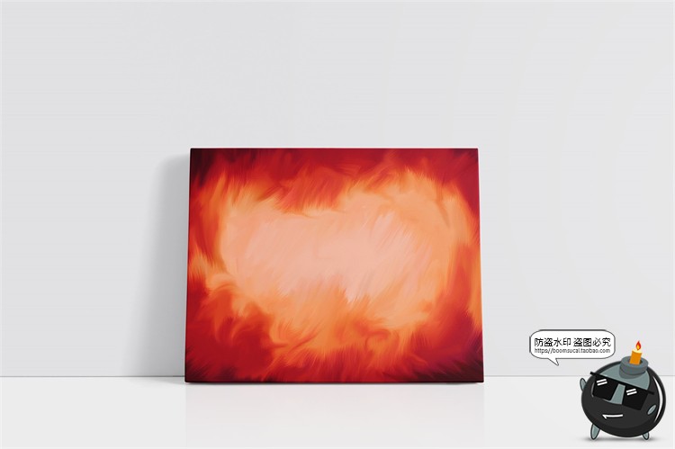 图片[11]-油画颜料画布画框艺术装饰画相框海报作品展示样机PSD模板PS素材-设计猿