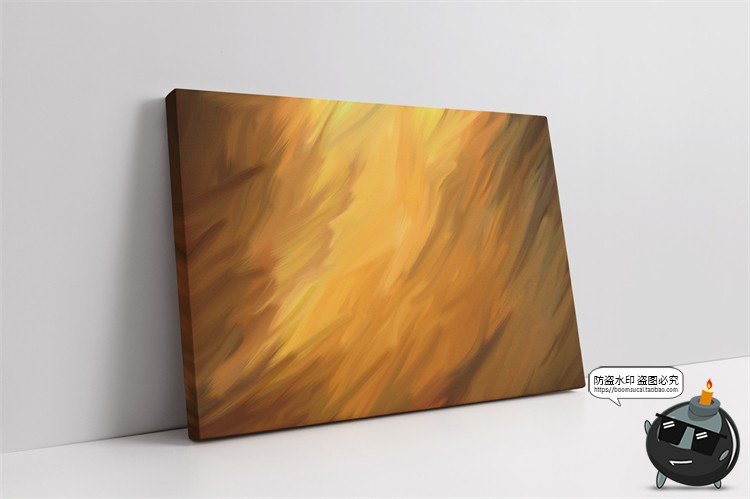 图片[13]-油画颜料画布画框艺术装饰画相框海报作品展示样机PSD模板PS素材-设计猿