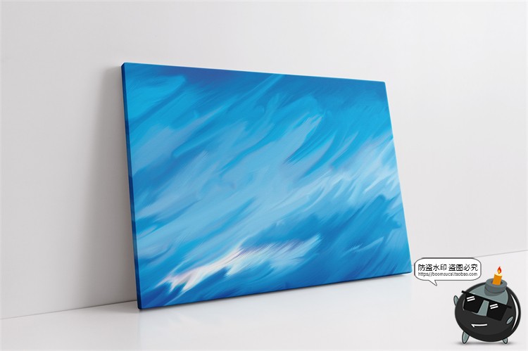 图片[15]-油画颜料画布画框艺术装饰画相框海报作品展示样机PSD模板PS素材-设计猿