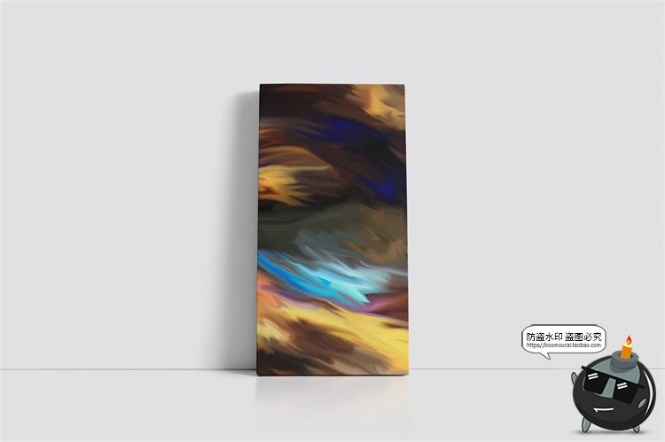 图片[16]-油画颜料画布画框艺术装饰画相框海报作品展示样机PSD模板PS素材-设计猿